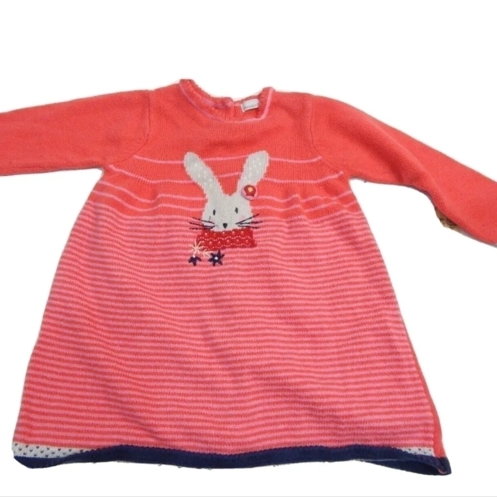 Catimini Bunny Sweater Dress